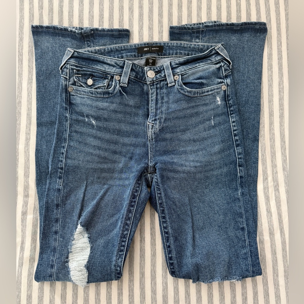 True Religion Joey Mid Rise Flare Jeans Sz. 29